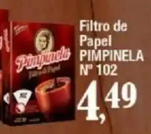 Supermercados Unidos Filtro de papel pimpinela n° 102 oferta
