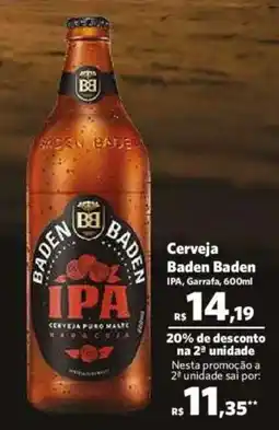 Sam's Club Cerveja Baden Baden IPA oferta