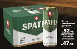 Sam's Club Cerveja Spaten Munich oferta