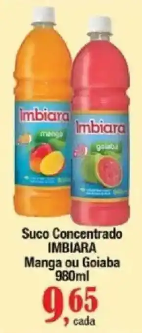 Supermercados Unidos Suco Concentrado Imbiara Manga ou Goiaba oferta