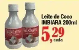 Supermercados Unidos Leite de Coco Imbiara oferta