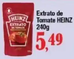 Supermercados Unidos Extrato de Tomate Heinz oferta
