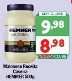 Supermercados Unidos Maionese receita caseira hemmer oferta