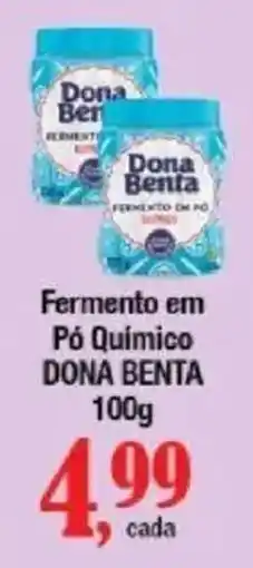 Supermercados Unidos Fermento em pó químico dona benta oferta