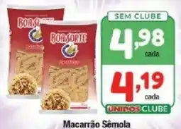 Supermercados Unidos Macarrão Sêmola oferta