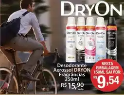 Supermercados Unidos Desodorante Aerossol Dryon Fragrâncias oferta