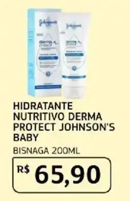 Assaí Atacadista Hidratante nutritivo derma protect johnson's baby oferta