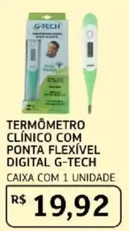 Assaí Atacadista Termômetro clínico com ponta flexível digital g-tech oferta