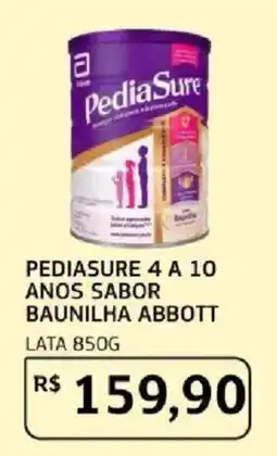 Assaí Atacadista PediaSure 4 a 10 anos sabor baunilha abbott oferta