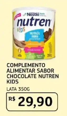 Assaí Atacadista complemento alimentar sabor chocolate nutren kids oferta