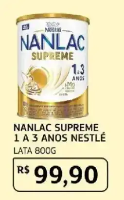 Assaí Atacadista Nanlac supreme 1 a 3 anos nestlé oferta