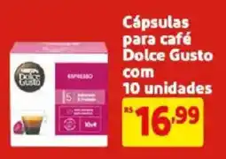 Mercado Extra Cápsulas para café Dolce Gusto oferta