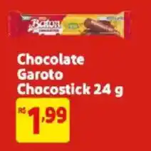 Mercado Extra Chocolate garoto chocostick oferta