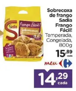 Carrefour Bairro Sobrecoxa de frango Sadia Frango Fácil! oferta