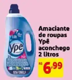Mercado Extra Amaciante de roupas Ypé aconchego oferta