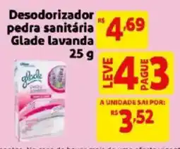 Mercado Extra Desodorizador pedra sanitária Glade lavanda oferta