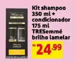 Mercado Extra kit shampoo condicionador tressemmé brilho lamelar oferta