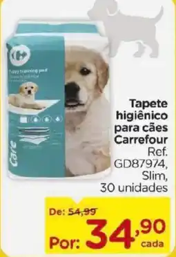 Carrefour Bairro Tapete higiênico para cães Carrefour oferta