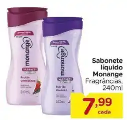 Carrefour Bairro Sabonete líquido Monange Fragrâncias oferta