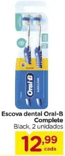Carrefour Bairro Escova dental Oral-B Complete Black oferta