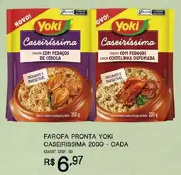 Bistek Supermercados Farofa pronta yoki caseirissima oferta