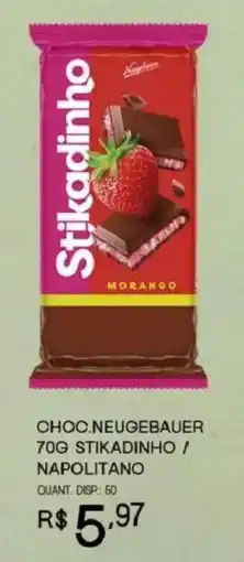 Bistek Supermercados Stikadinho morango oferta