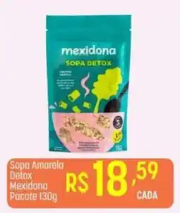 Muffato sopa amarela detox mexidona oferta