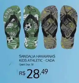 Bistek Supermercados Sandalia havaianas kids athletic - cada oferta