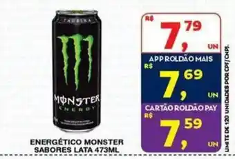 Energético monster sabores lata