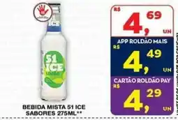 Roldão Bebida mista 51 ice sabores oferta