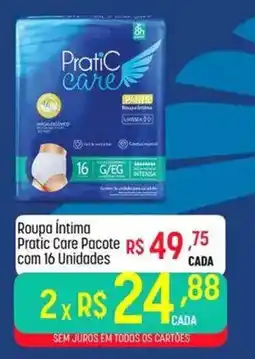 Muffato roupa íntima pratic care pacote oferta