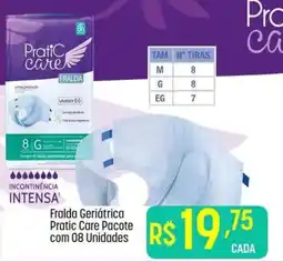 Muffato Fralda geriátrica pratic care pacote oferta