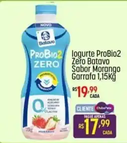 Muffato logurte probio2 zero batavo sabor morango oferta