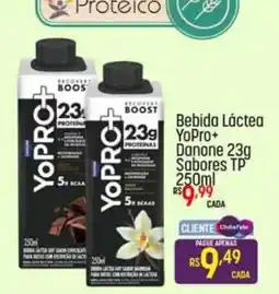 Muffato Bebida Láctea YoPro+ Danone 23g Sabores TP oferta