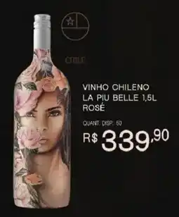 Bistek Supermercados vinho chileno la piu belle 1,5l rosé oferta