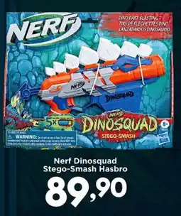 Confiança Supermercados Nerf Dinosquad Stego-smash Hasbro oferta