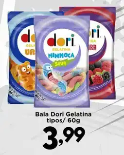 Confiança Supermercados Bala Dori Gelatina oferta