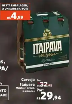 Sam's Club Cerveja Itaipava Malzbier oferta