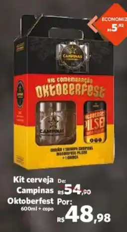 Sam's Club Kit cerveja Campinas Oktoberfest oferta