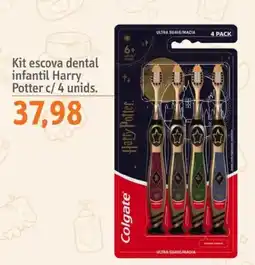Sonda Kit escova dental infantil harry potter oferta