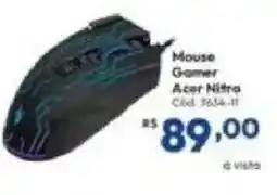 Lojas Becker Mouse gamer acer nitro oferta