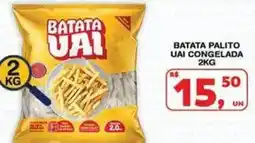 Roldão batata palito uai congelada oferta