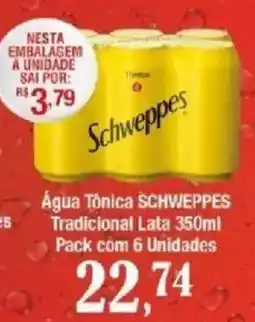 Supermercados Unidos Água Tônica SCHWEPPES Tradicional oferta
