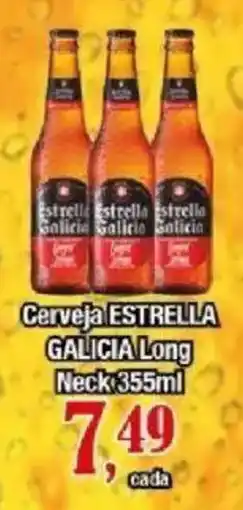 Supermercados Unidos Cerveja estrella galicia long neck oferta