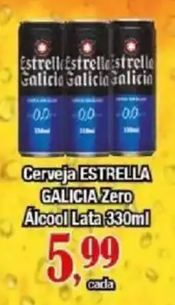 Supermercados Unidos Cerveja Estrella Galicia Zero oferta