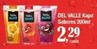 Supermercados Unidos Del valle kapo sabores oferta