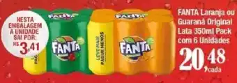 Supermercados Unidos Fanta Laranja ou Guaraná Original oferta