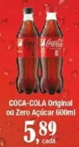 Supermercados Unidos Coca-Cola original ou zero açúcar oferta