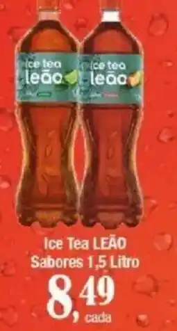 Supermercados Unidos Ice Tea LEÃO oferta