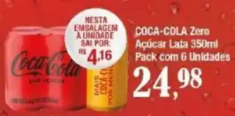 Supermercados Unidos Coca-Cola zero oferta